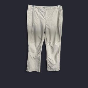 Used Polo Ralph Lauren Women’s Beige Capri Pants Casual Cropped